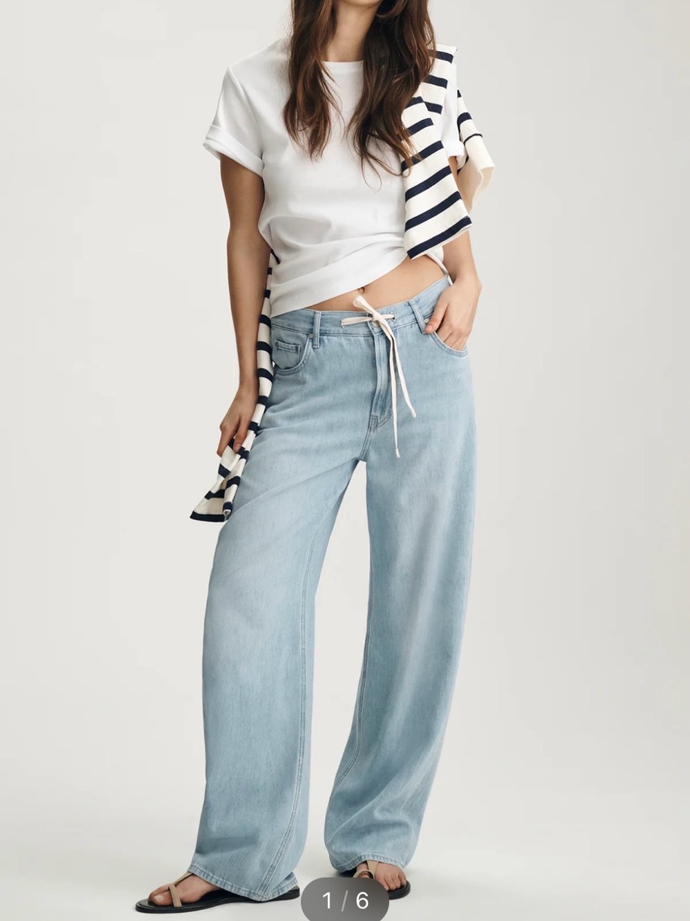 Mavi Nella Wide Leg Jeans. Size 26 W 30 L. New with tags.